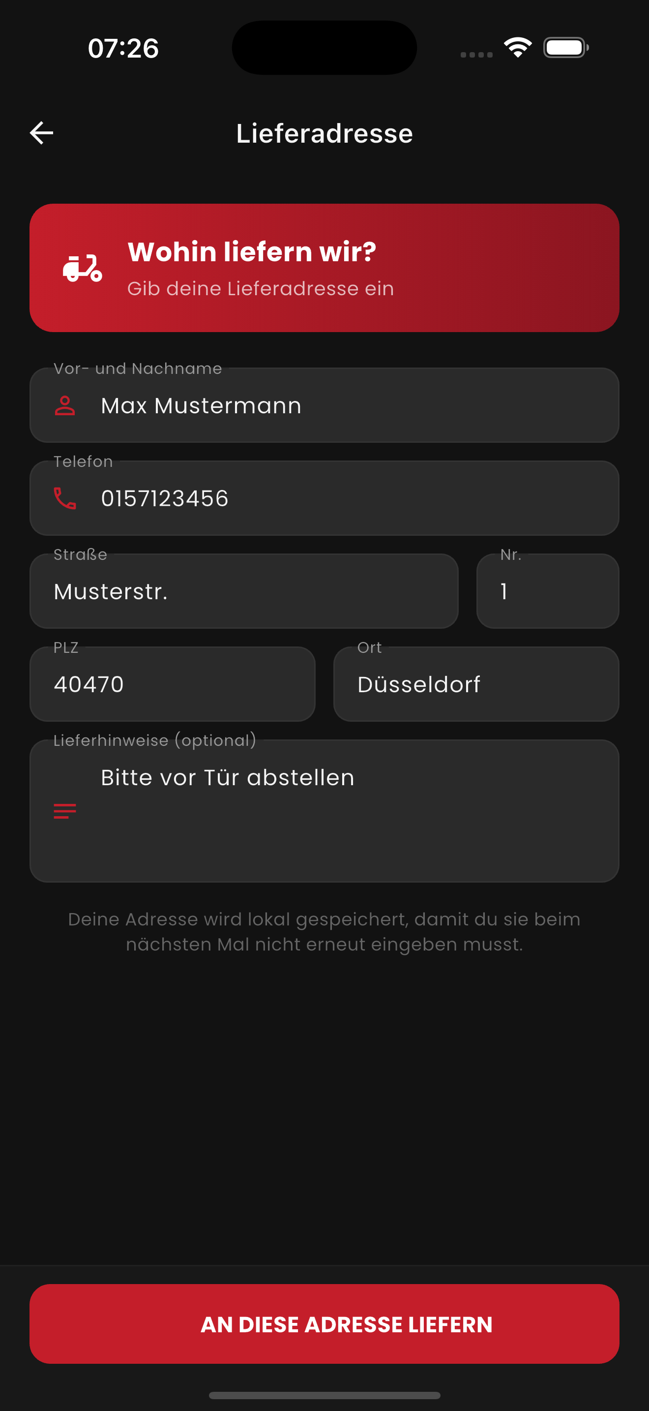 Adresse